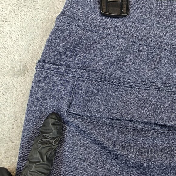 Lululemon Pants Mens Medium Blue Heather Performance Drawstring Zip Pockets Tech - Picture 9 of 12